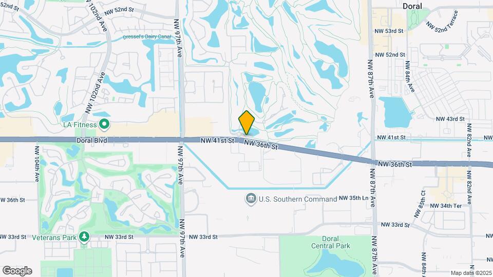 8801 Doral Blvd Mapa y Detalles de la Ubicación