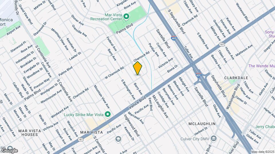 3671 McLaughlin Ave Mapa y Detalles de la Ubicación