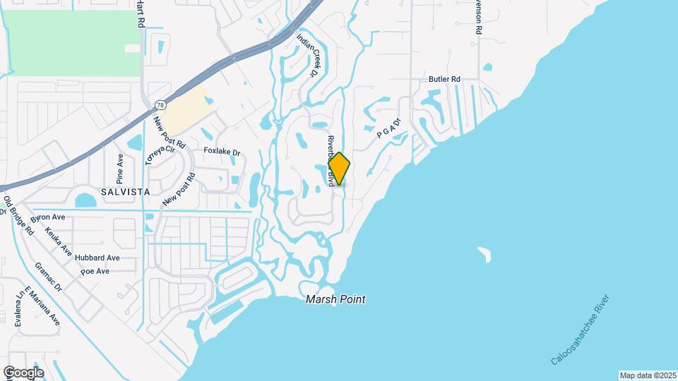 15080 Riverbend Blvd Mapa y Detalles de la Ubicación