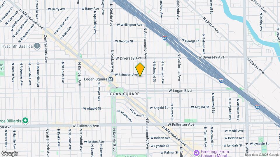 2639 N Whipple St Map and Location Details