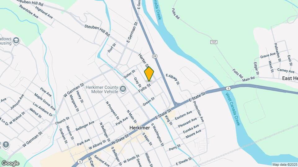 301 Folts St Map and Location Details