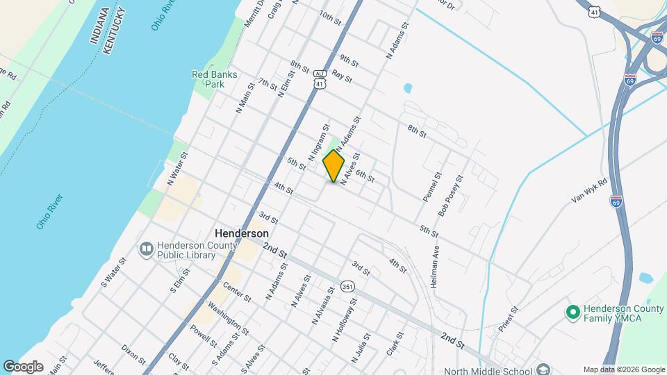 606 5th St Map and Location Details