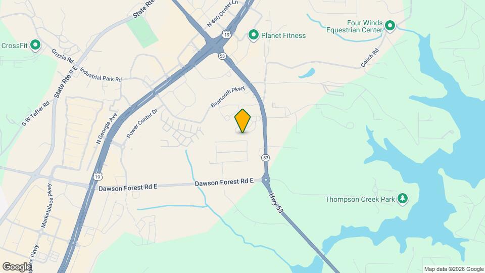 123 Shelter Ln E Map and Location Details