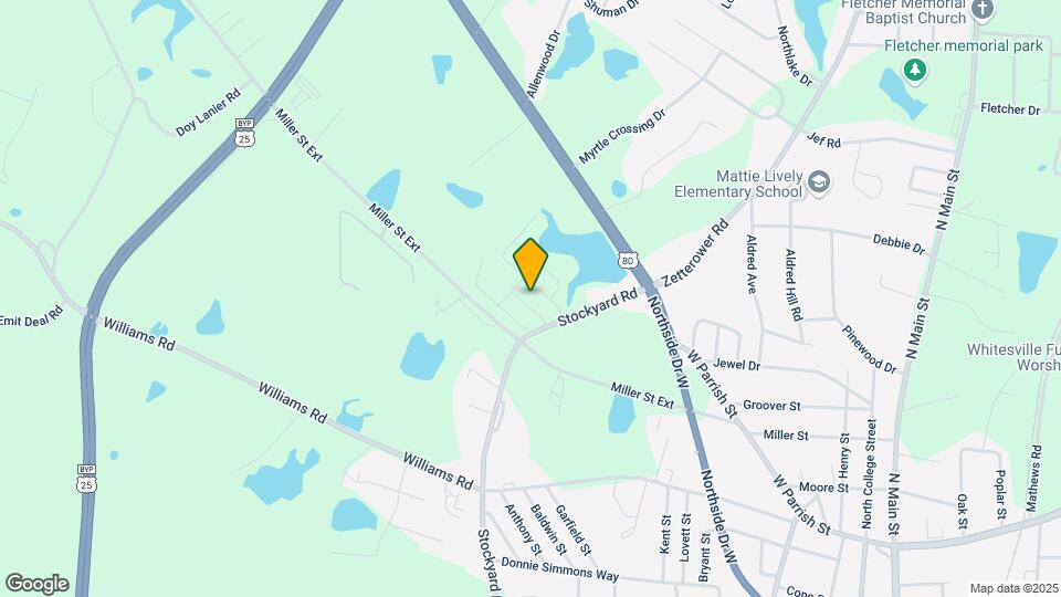 420 Andover Dr Map and Location Details