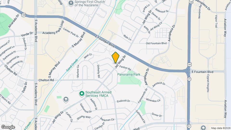 4498 Fenton Rd Map and Location Details