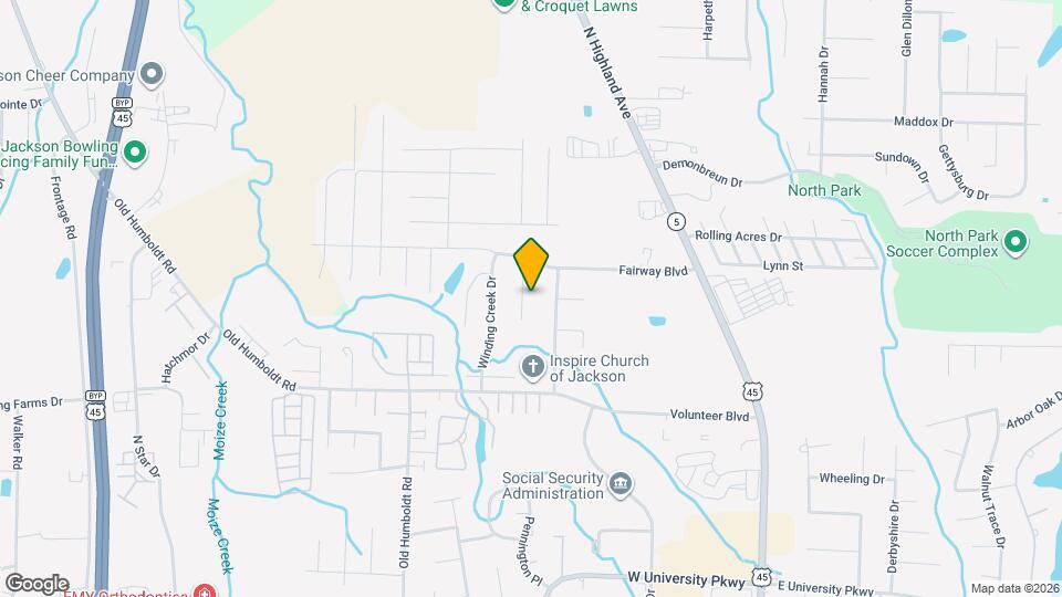 40 Fairway Cv Mapa y Detalles de la Ubicación