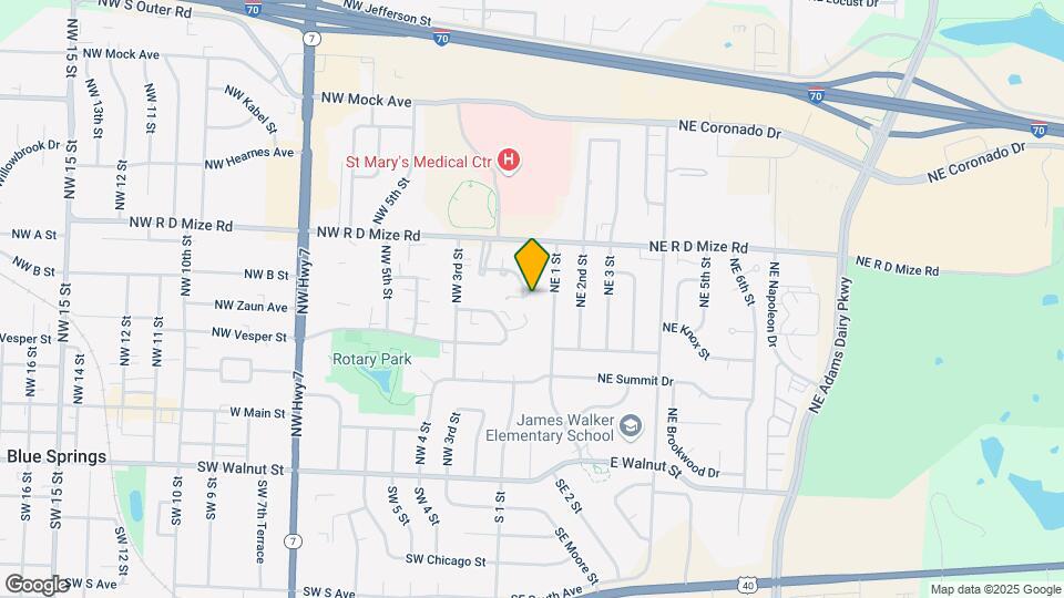 518 NW Valleybrook Rd Map and Location Details