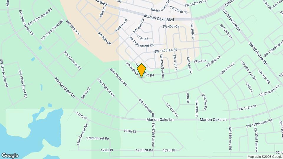 17046 SW 44th Cir Map and Location Details