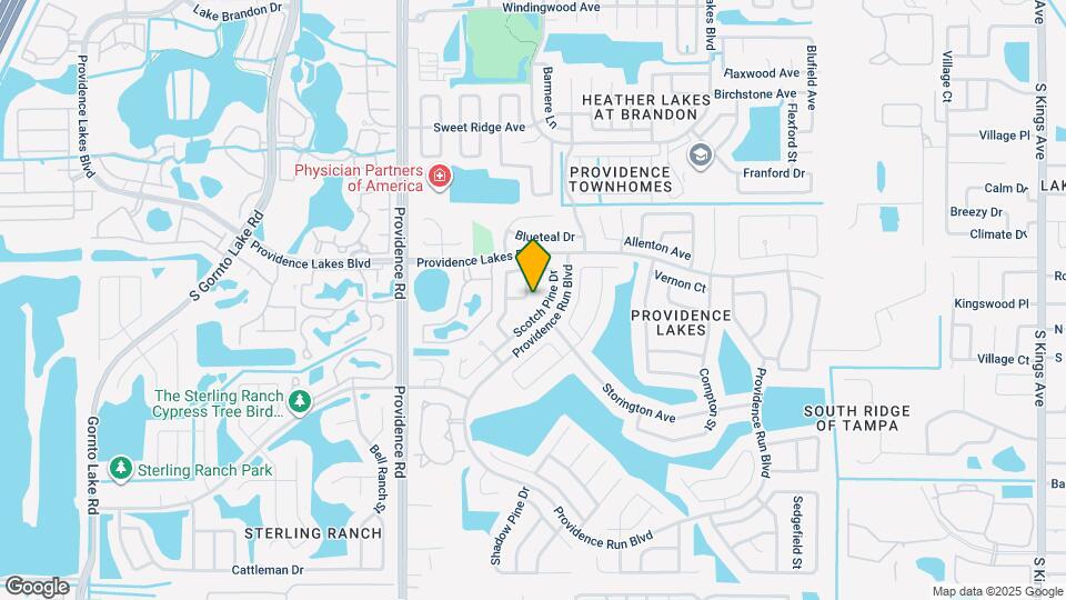 1517 Little Brook Ln Mapa y Detalles de la Ubicación