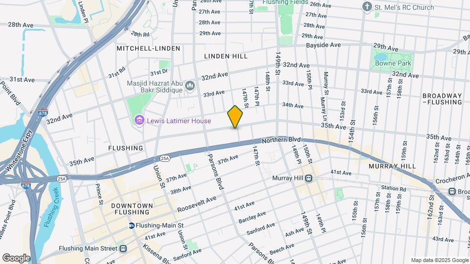 Murray Hill Mansion Mapa y Detalles de la Ubicación