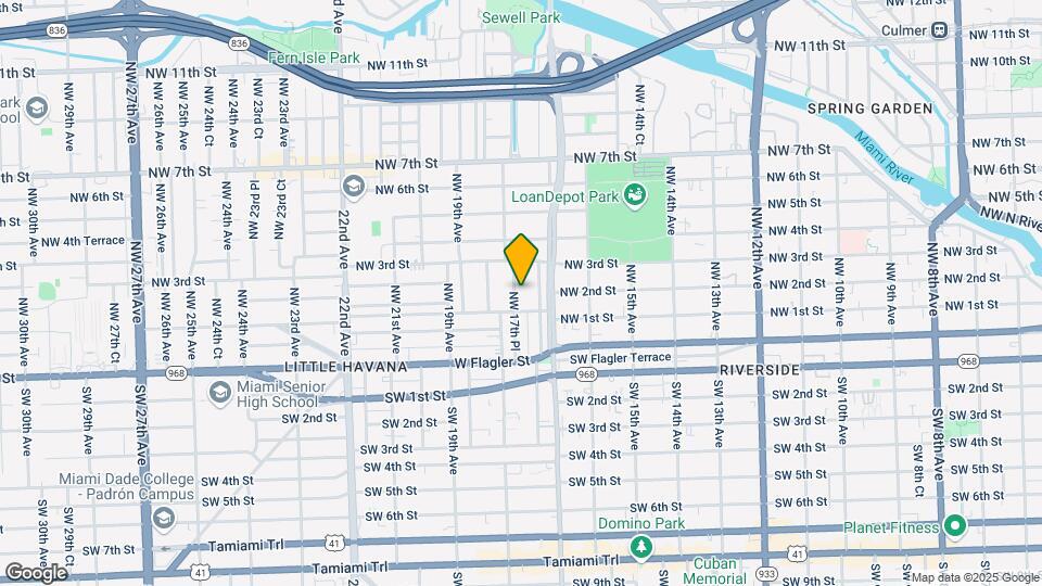 139 NW 17th Pl Mapa y Detalles de la Ubicación