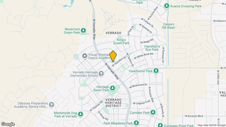 20784 W Hamilton St Map and Location Details