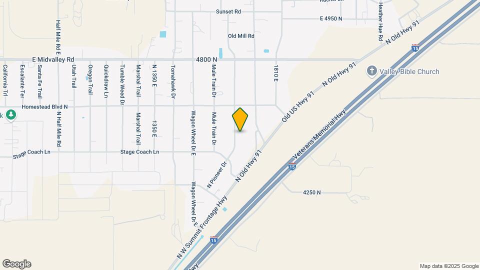 4516 N Pioneer Dr Mapa y Detalles de la Ubicación