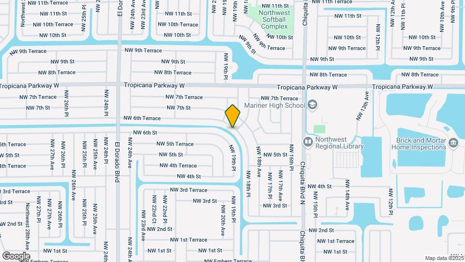 1834 NW 6th Ave Map and Location Details