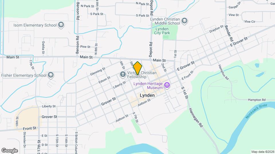 501 Liberty St Map and Location Details