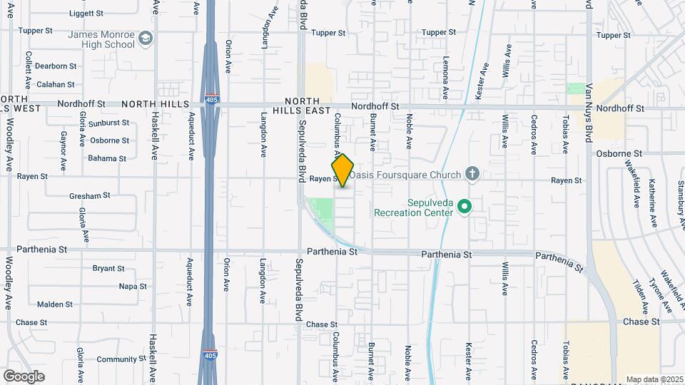15249 Gresham St Mapa y Detalles de la Ubicación