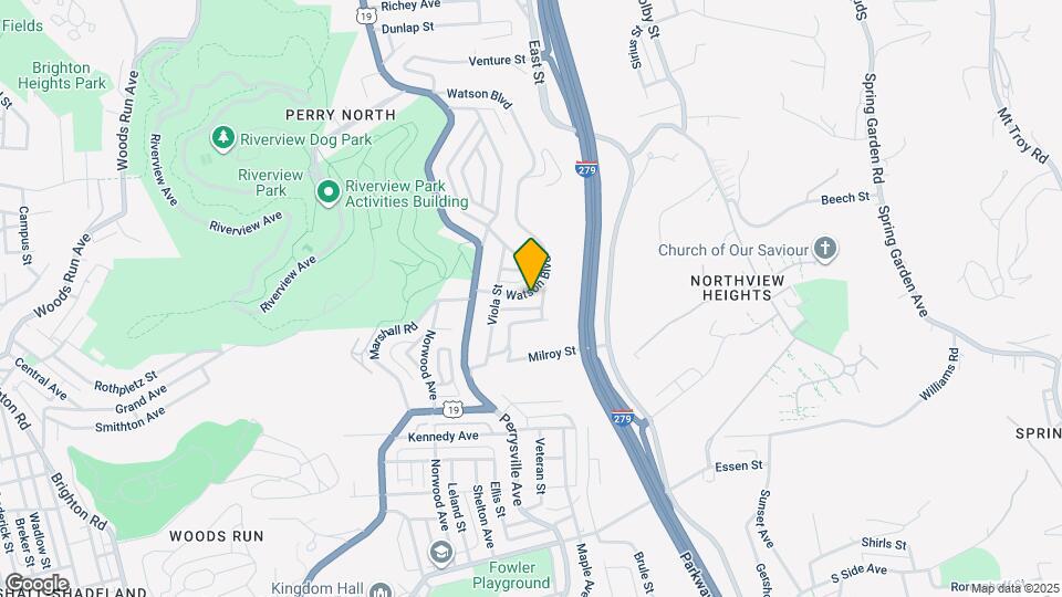 42 Watson Blvd Map and Location Details