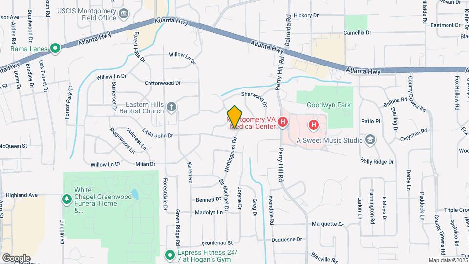 308 Nottingham Rd Map and Location Details