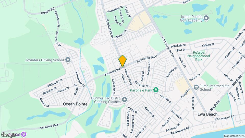 Ke Noho Kai Townhomes Mapa y Detalles de la Ubicación