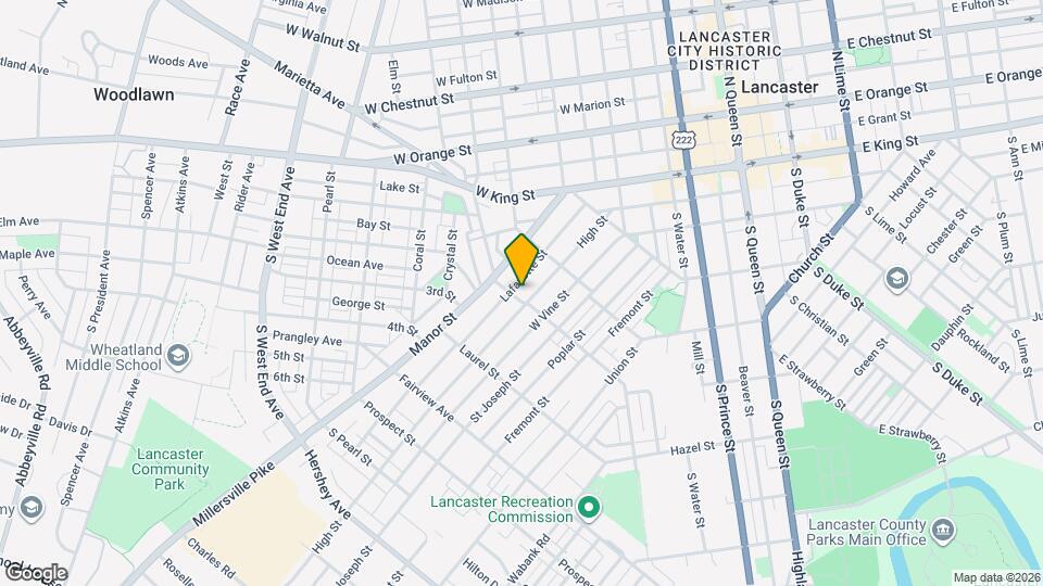 31 New Dorwart St Map and Location Details