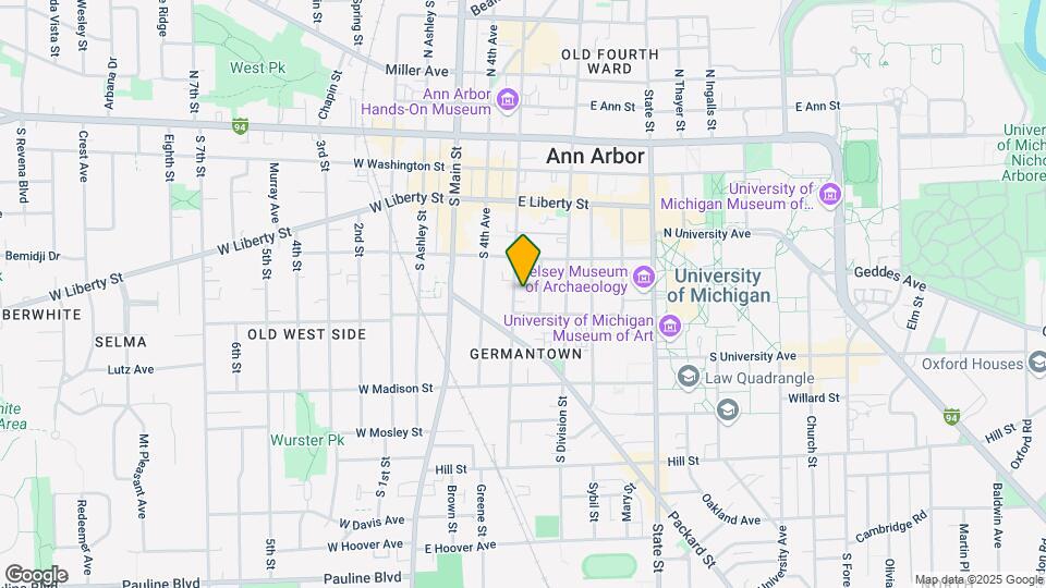 City Place Ann Arbor Map and Location Details
