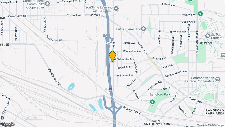 1355 Eustis St Map and Location Details