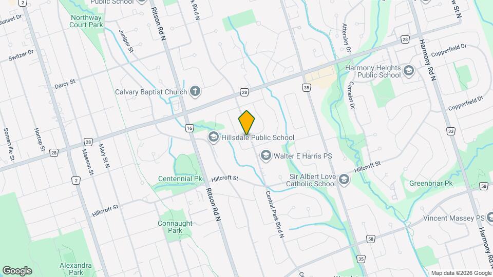 564 Central Park Blvd N Map and Location Details