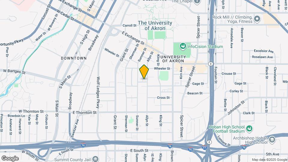 281 Bellewood Ave Map and Location Details