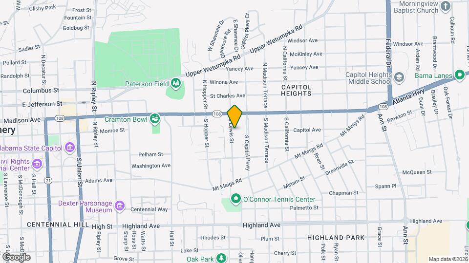 39 S Lewis St Map and Location Details