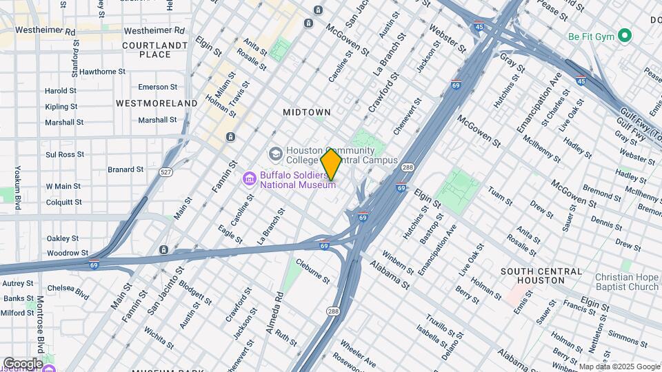 3505 Jackson St Map and Location Details