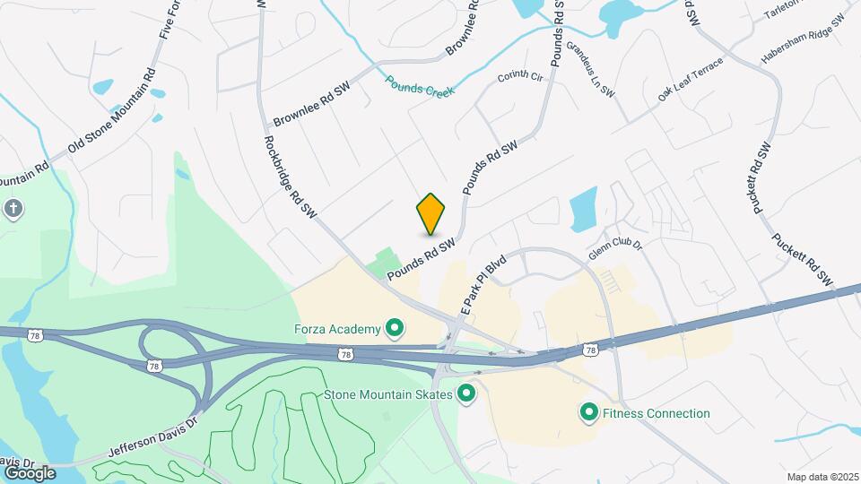 1805 Pounds Rd SW Map and Location Details