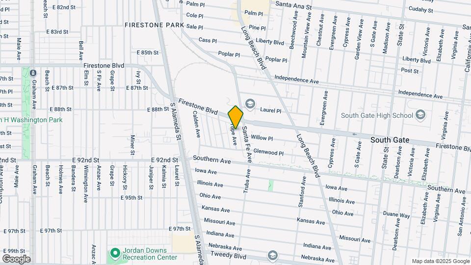 8932 Tope Ave Map and Location Details