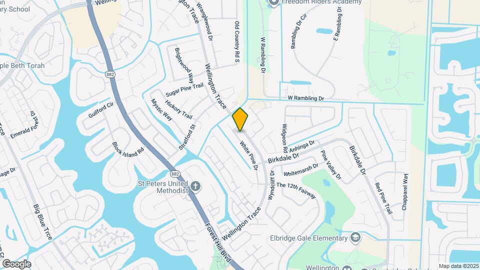 1218 White Pine Dr Map and Location Details