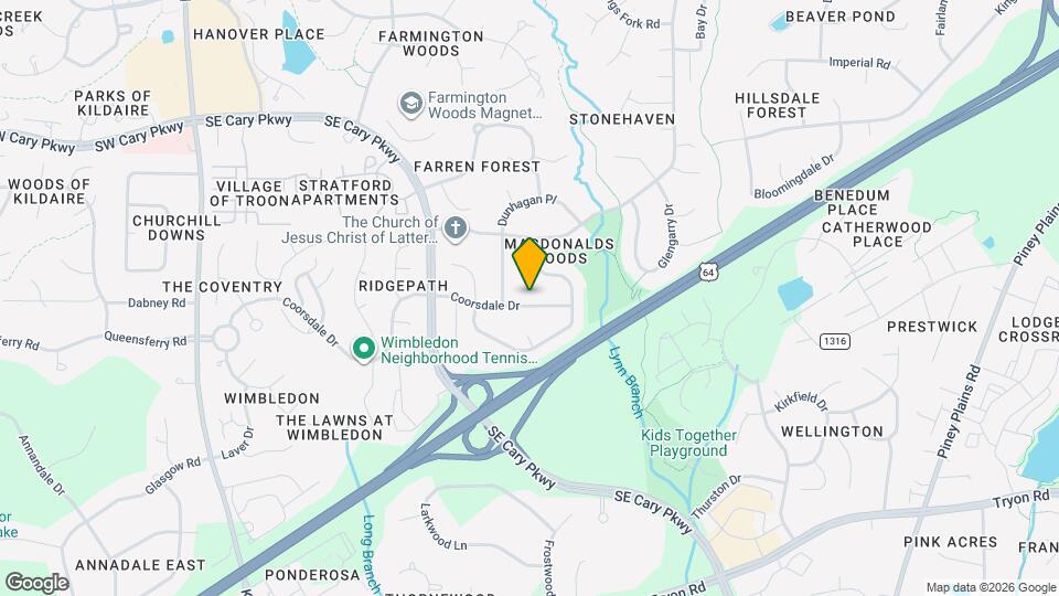 110 Coorsdale Dr Map and Location Details