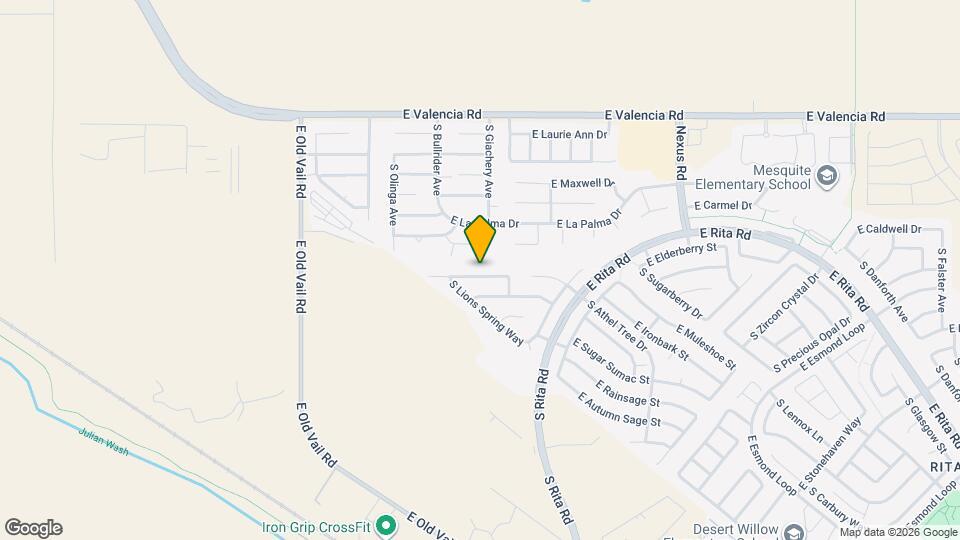 8757 E Chimney Spring Dr Map and Location Details