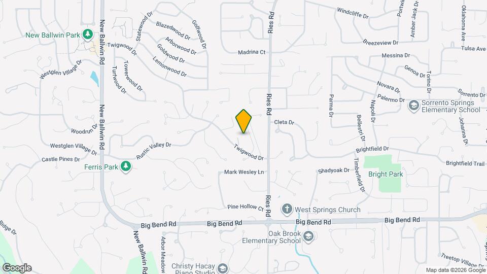 422 Country Downs Dr, Unit #3004-2 Mapa y Detalles de la Ubicación