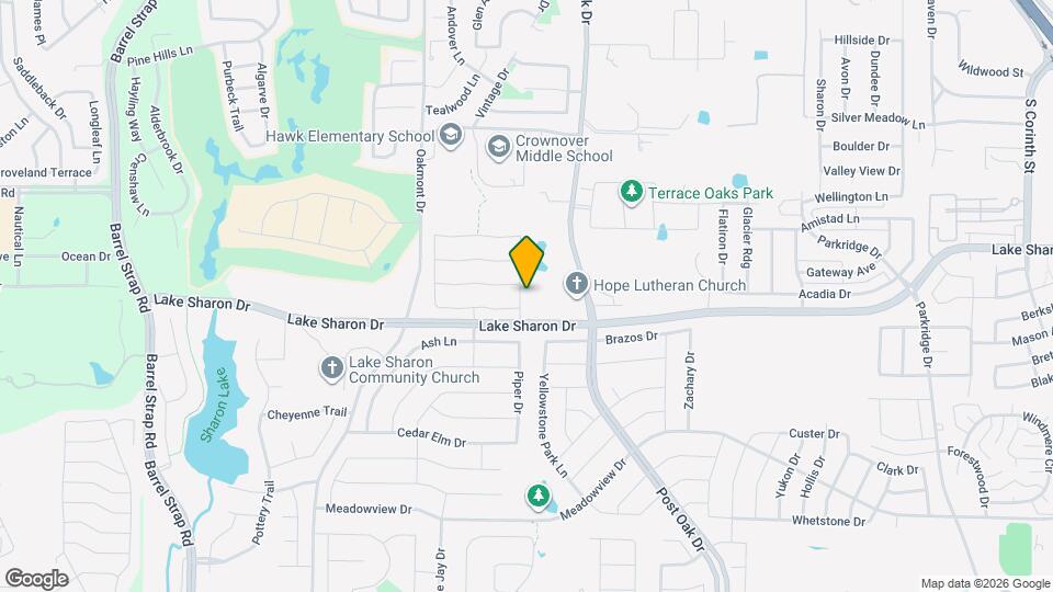 2504 Blue Holly Dr Map and Location Details