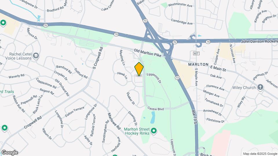 607 Lindsey Ct Map and Location Details