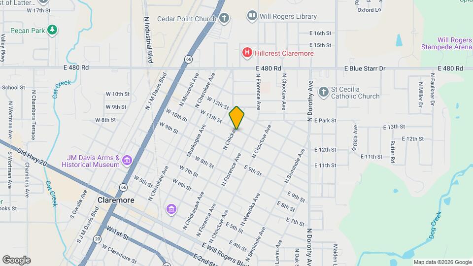 101 E 11th St Map and Location Details