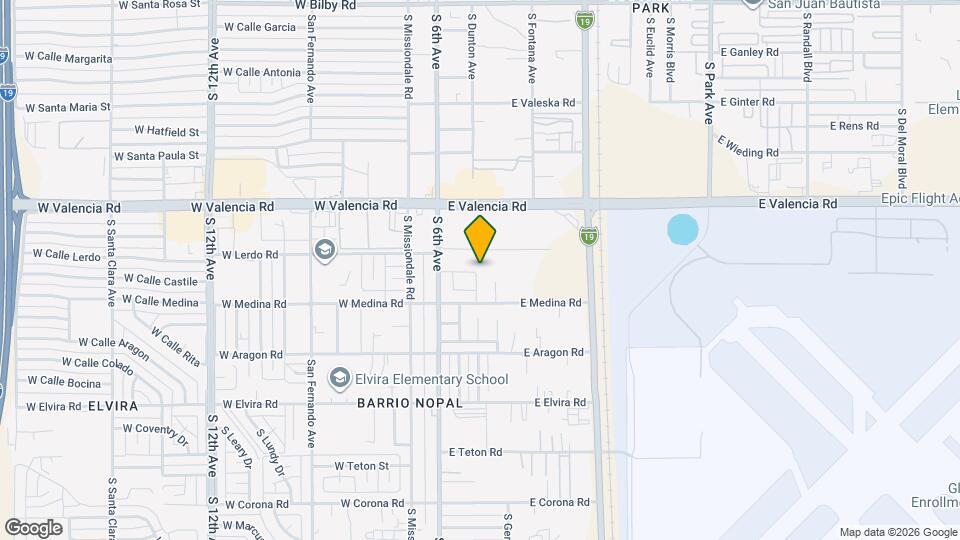 6625 S Villanova Ave Map and Location Details