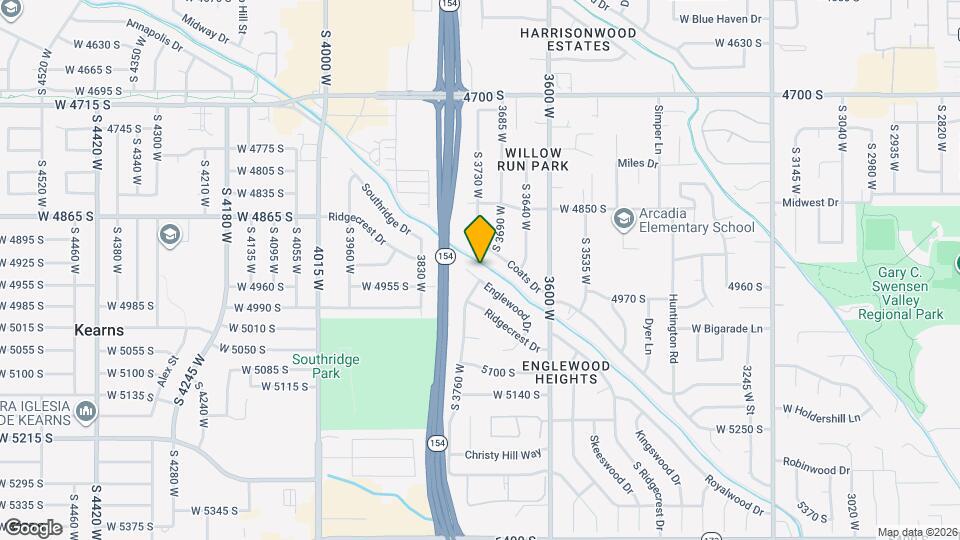 3740 Englewood Dr Map and Location Details