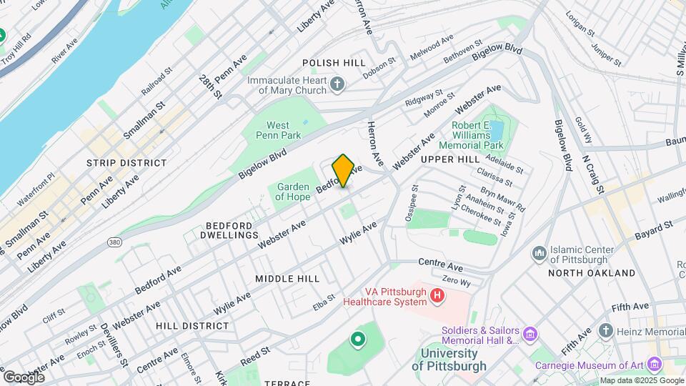 708 Webster Terrace Map and Location Details