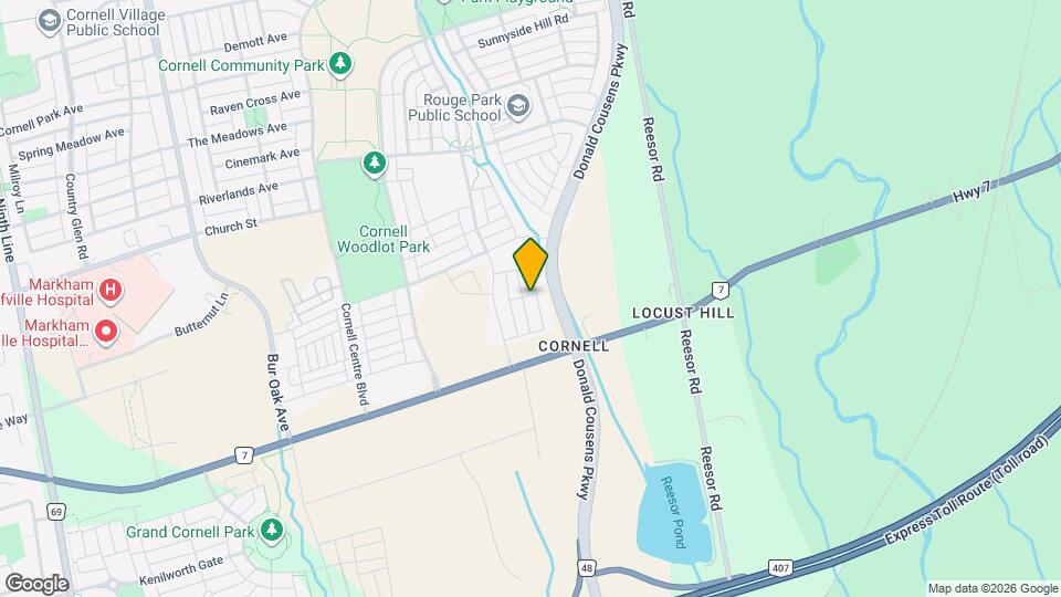 85 Stauffer Cres Map and Location Details