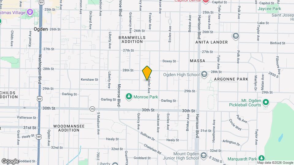 2855 Fowler Ave Map and Location Details