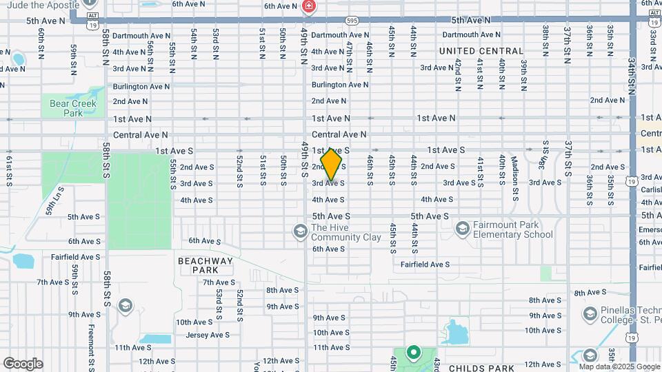 4750 3rd Ave S Map and Location Details