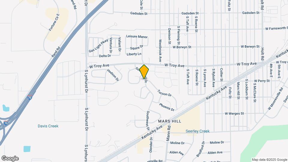 3106 Southwest Dr Map and Location Details