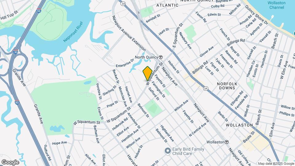 115 W Squantum St Map and Location Details