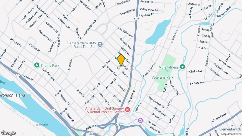 27 Lincoln Ave-Unit -27 LINCOLN AVE 2ND FLOOR Map and Location Details