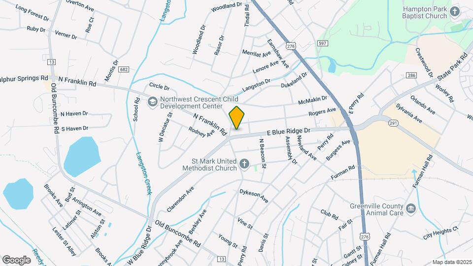 5 E Blue Ridge Dr Map and Location Details