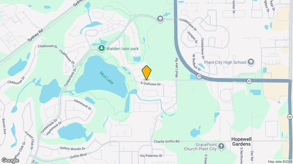 1808 S Golfview Dr Mapa y Detalles de la Ubicación